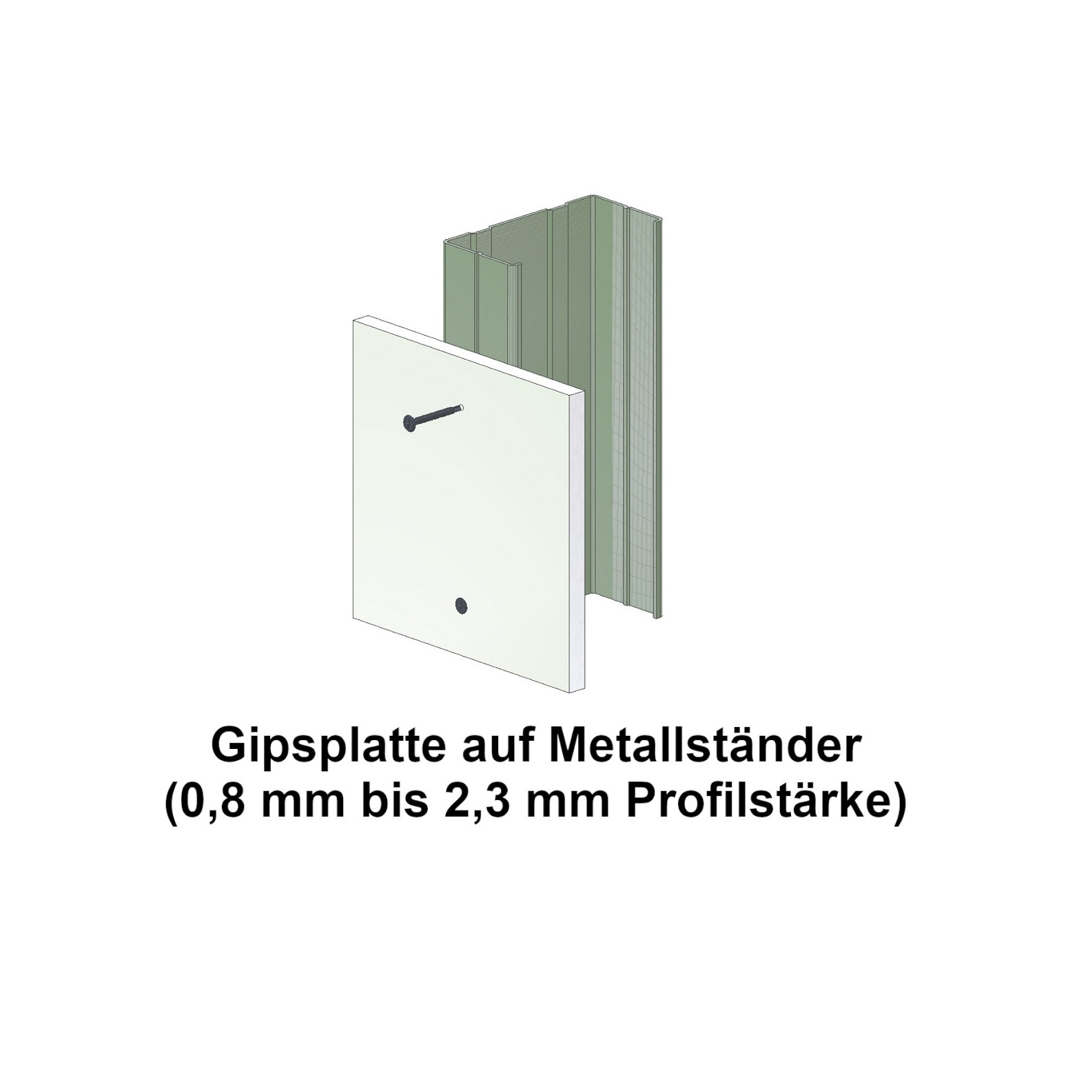 Magazinierte BLUEfast500® Schnellbauschrauben | Bohrspitze | 3,5x25